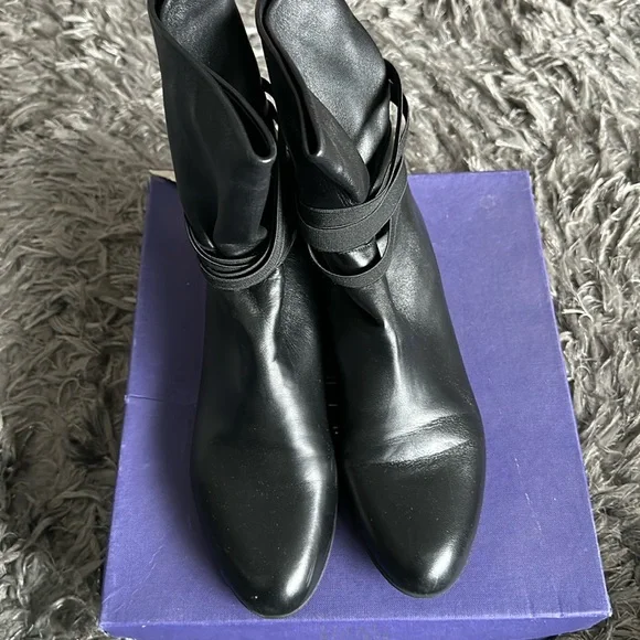 black wedge dress boots Spring Step Abruzzo Boots